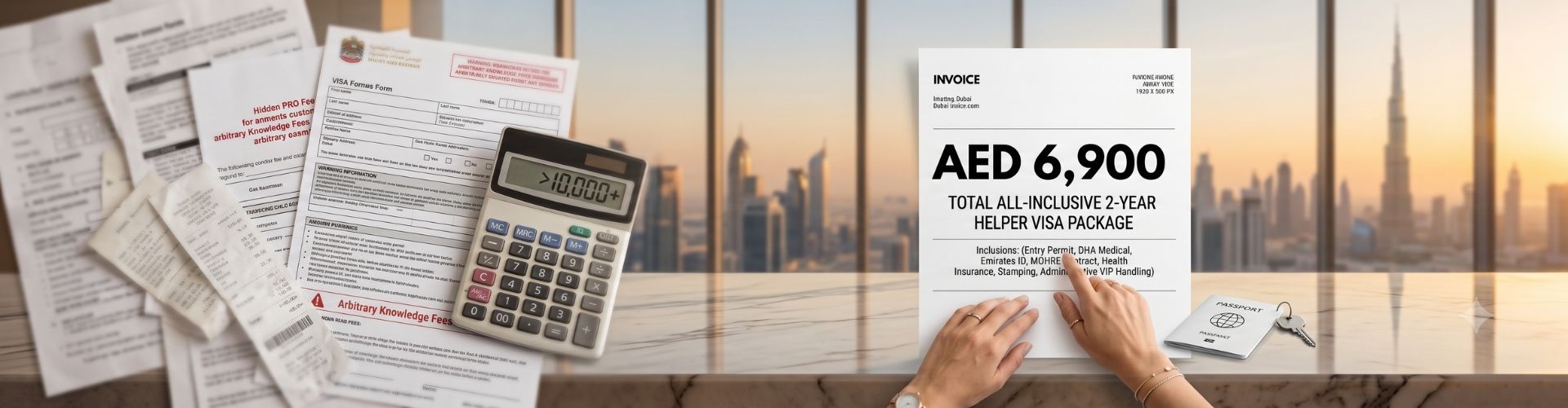 How Much Does a 2-Year Helper Visa Package Cost in Dubai? Market Price Comparison